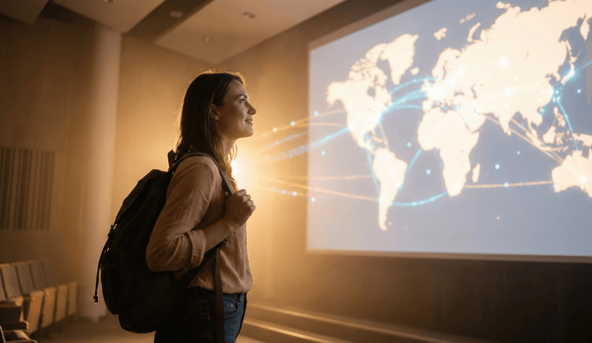 Alcance global pela internet